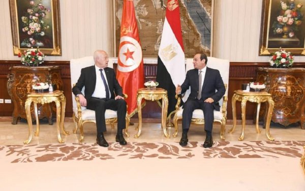 الرئيس التونسي: لن نقبل المساس بالأمن المائي المصري