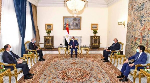 السيسي يبحث مع وزير خارجية الأردن مستجدات الأوضاع بالمنطقة
