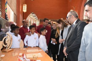 وزيرة الثقافة تشهد ختام فعاليات الملتقى الثقافي الثامن  ضمن مشروع 