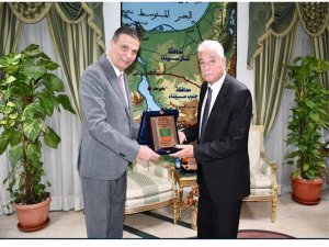 رئيس البنك الزراعي المصري يبحث مع محافظ جنوب سيناء تعزيز جهود التنمية 