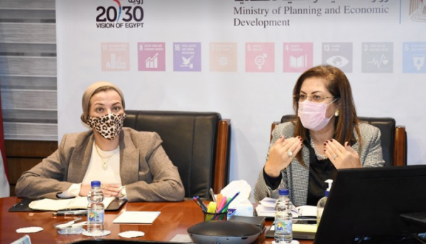 وزيرتا التخطيط والبيئة تناقشان ترتيبات استضافة مصر لمؤتمر الأطراف لتغير المناخ Cop27