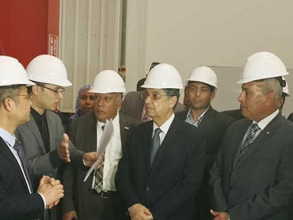 وزير الكهرباء يشهد افتتاح مصنع محولات الجهد العالى XD- EGEMAC