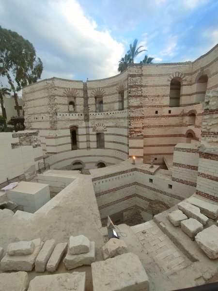 افتتاح جزء من حصن بابليون بمصر القديمة بعد ترميمه