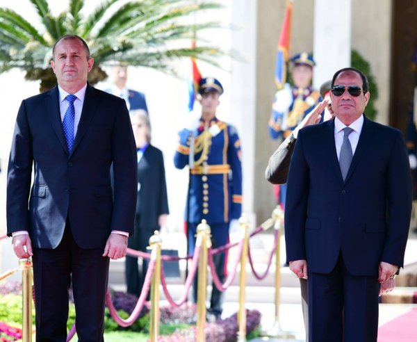 الرئيس السيسى يبحث مع رئيس بلغاريا تعزيز التعاون الثنائى 